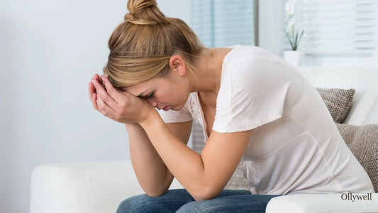 Stressed woman