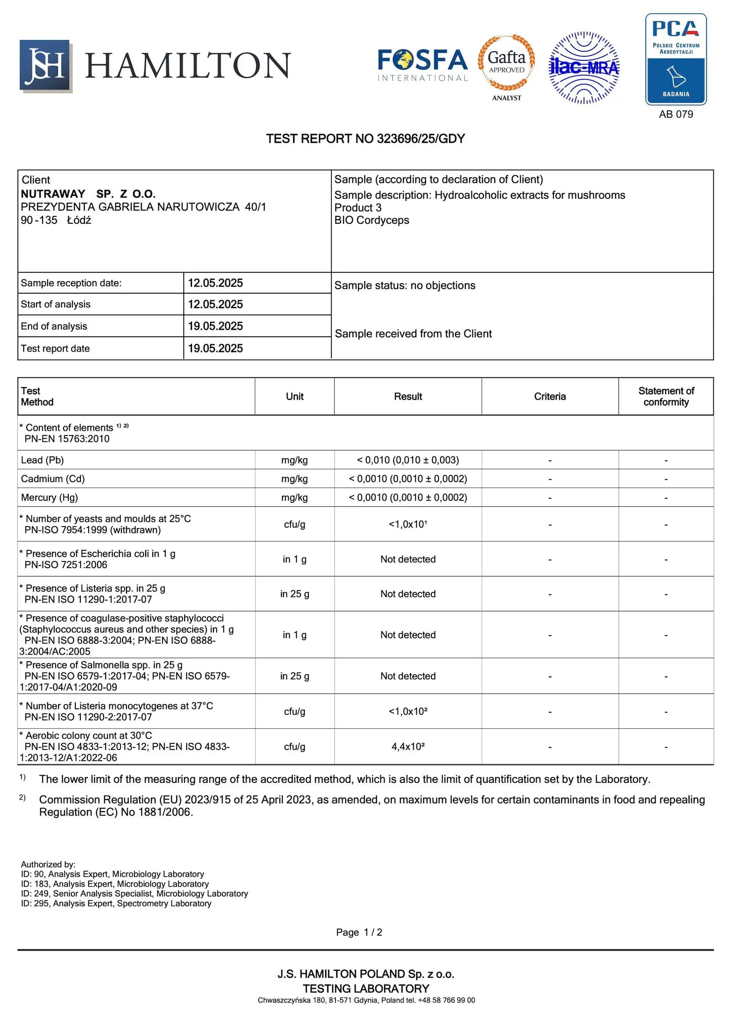 BIO Cordyceps : Énergie+